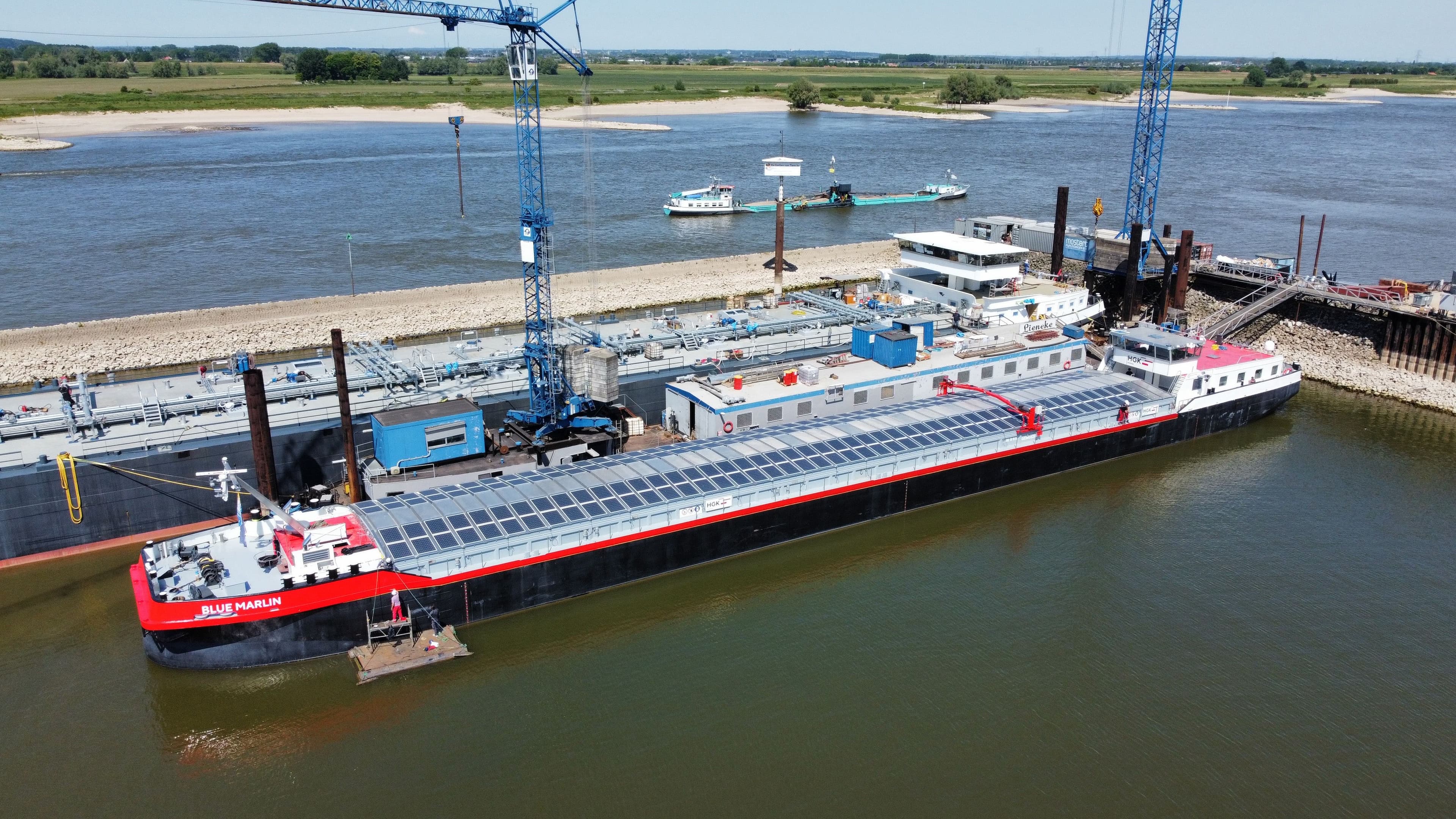 MS Blue Marlin at De Gerlien van Tiem Shipyard
